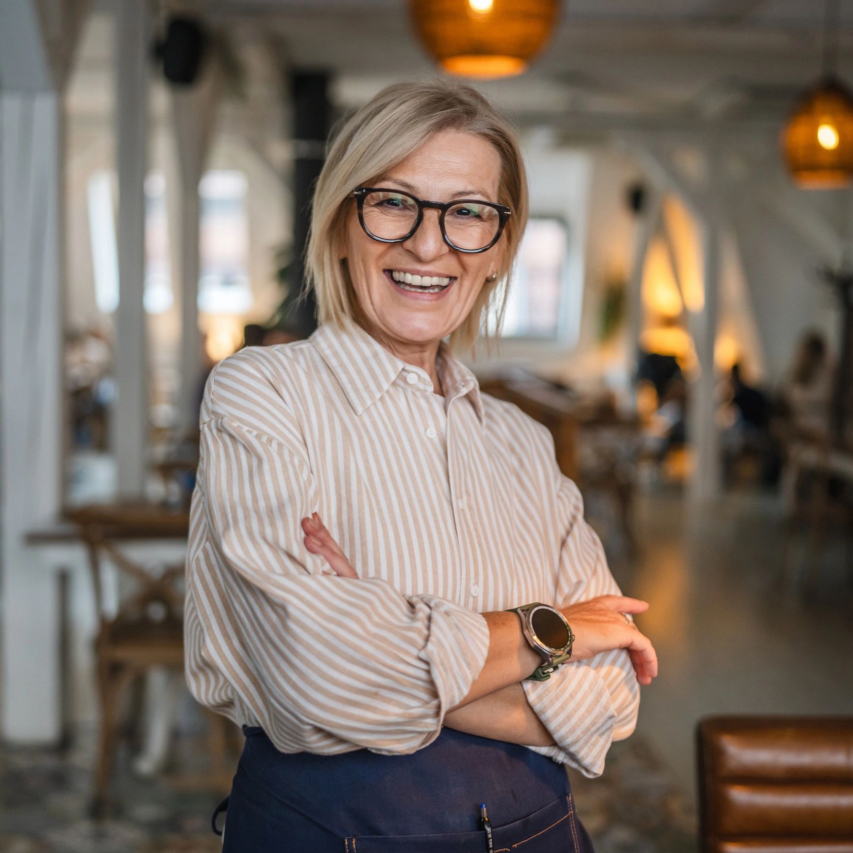 Commercial client portrait